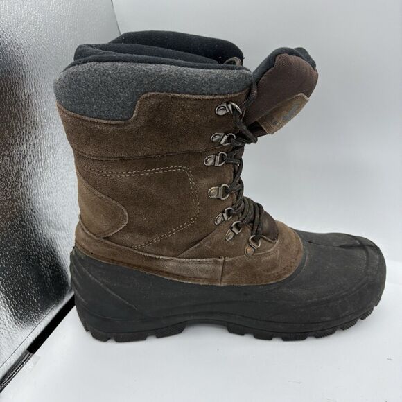 Field & Stream FS Pac Boots Mens 11 Water Resistant 3M Thinsulate 400g Brown D - Picture 8 of 10